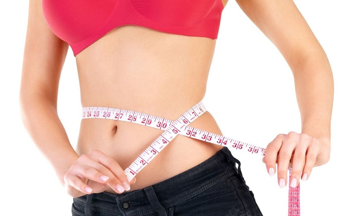 medición da cintura mentres perda de peso 10 kg ao mes