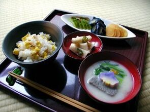 Comida dietética xaponesa