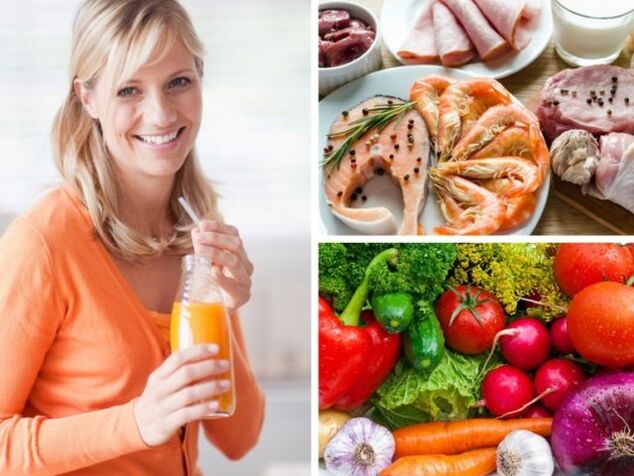 contraindicacións para comer peixe e verduras na dieta favorita
